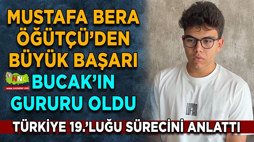 Mustafa Bera Öğütçü’den büyük başarı Türkiye 19.’luğu sürecini anlattı