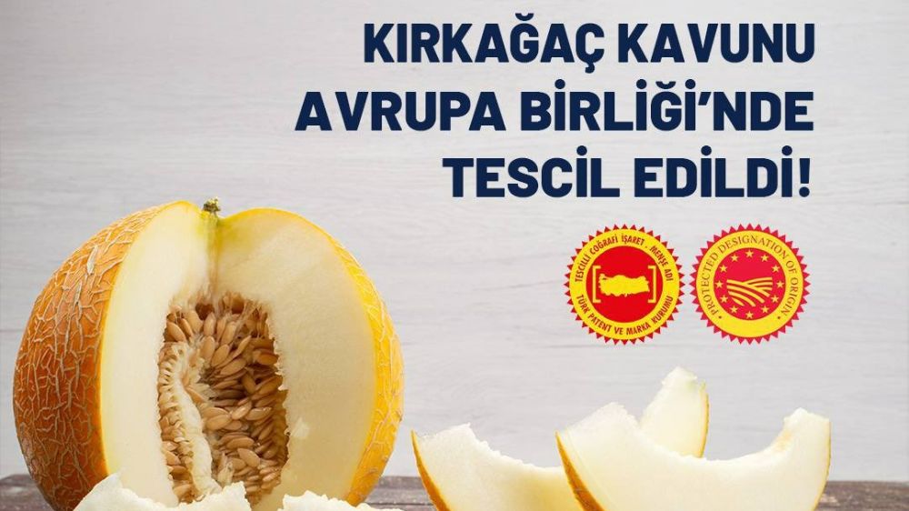 Mut zeytinyağı ve Kırkağaç kavununa AB'den coğrafi işaret tescili