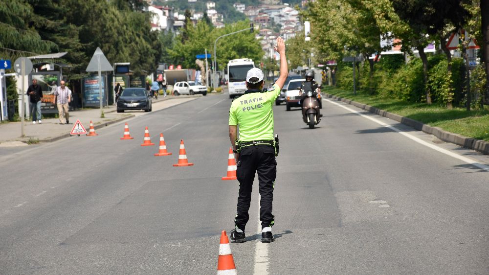  Ordu’da bir haftada 15 bine yakın araç ve sürücüsü denetlendi