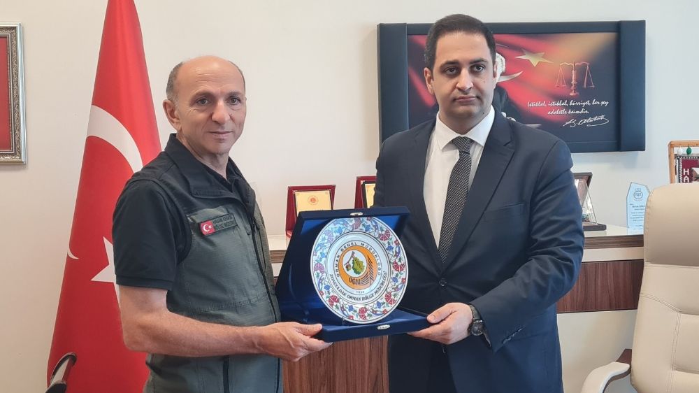 Orman Bölge Müdürü Keskin'den Adalet Komisyonu Başkanı'na ziyaret