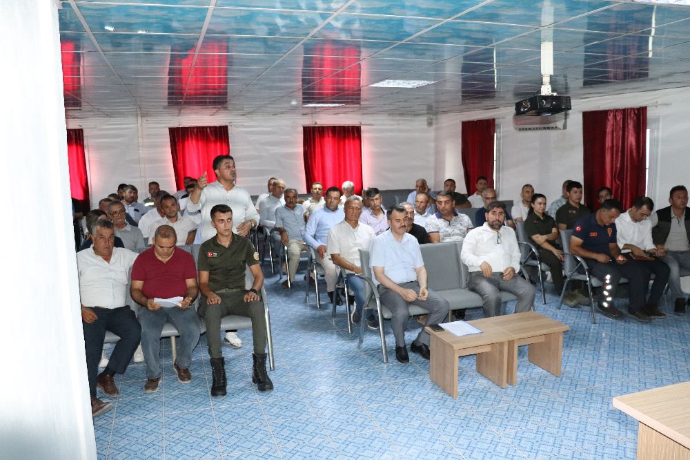 Orman yangınları riskini azaltmak için toplandılar