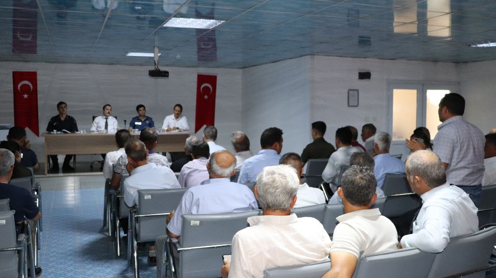  Orman yangınları riskini azaltmak için toplandılar