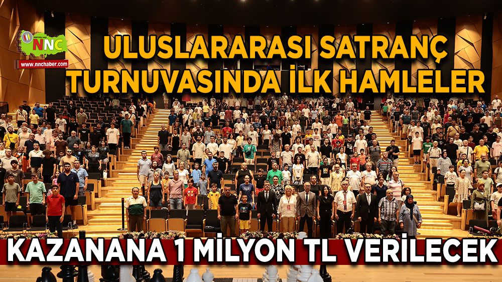 Pamukkale Uluslararası Satranç Turnuvasında ilk hamleler yapıldı