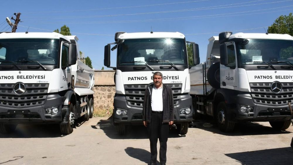 Patnos Belediyesi araç filosunu güçlendiriyor