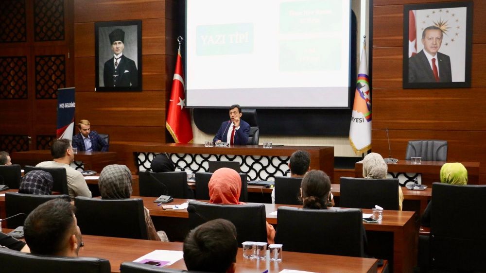 Personele "resmi yazışma" eğitimi