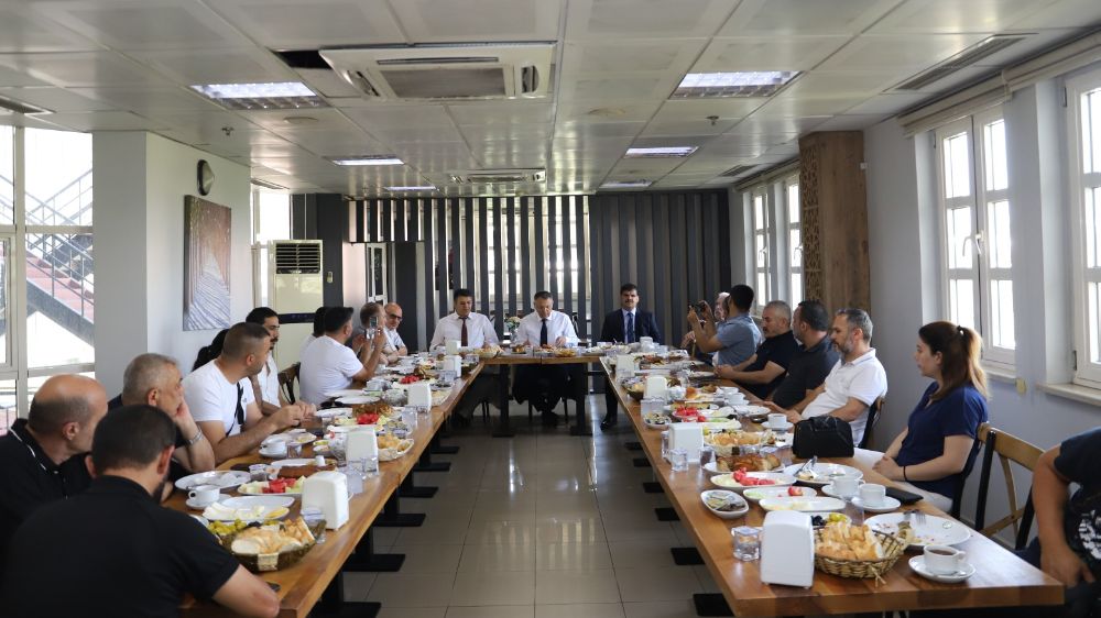 Rektör Gürel, basın mensuplarıyla bir araya geldi