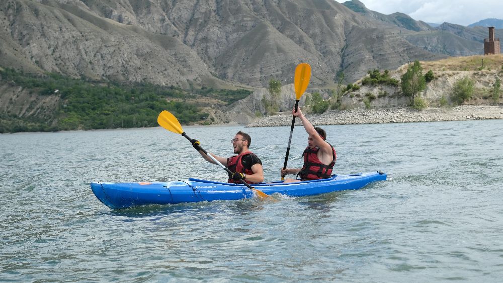 Rotamız macera Palanekstrem'de heyecan sürüyor