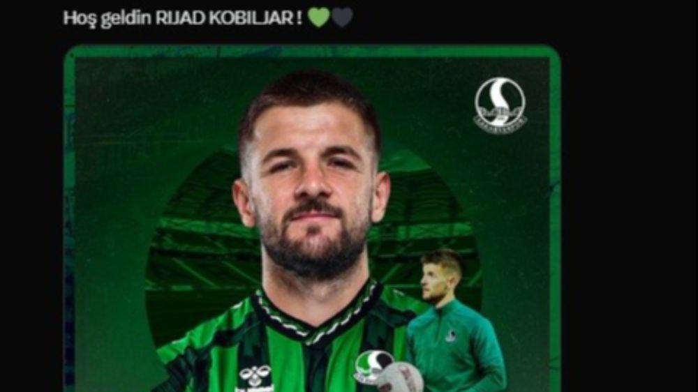Sakaryaspor Rijad Kobiljar’u kadrosuna kattı