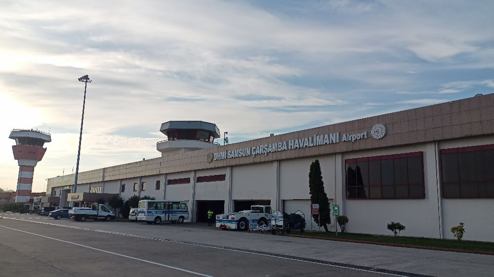  Samsun-Çarşamba Havalimanı'nda 6 aylık yolcu sayısı 700 bini geçti
