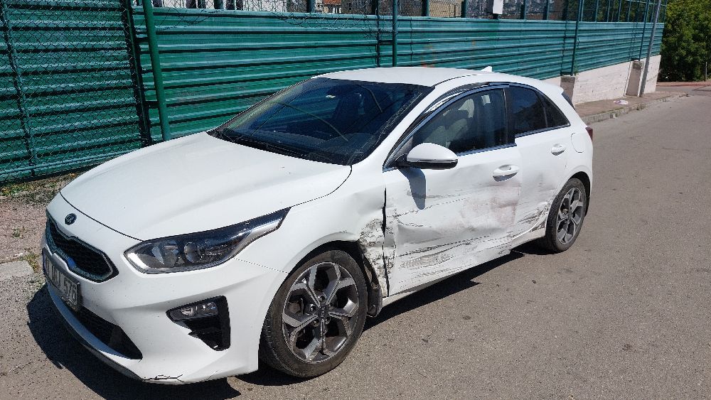 Samsun'da iki otomobil çarpıştı: 1 yaralı