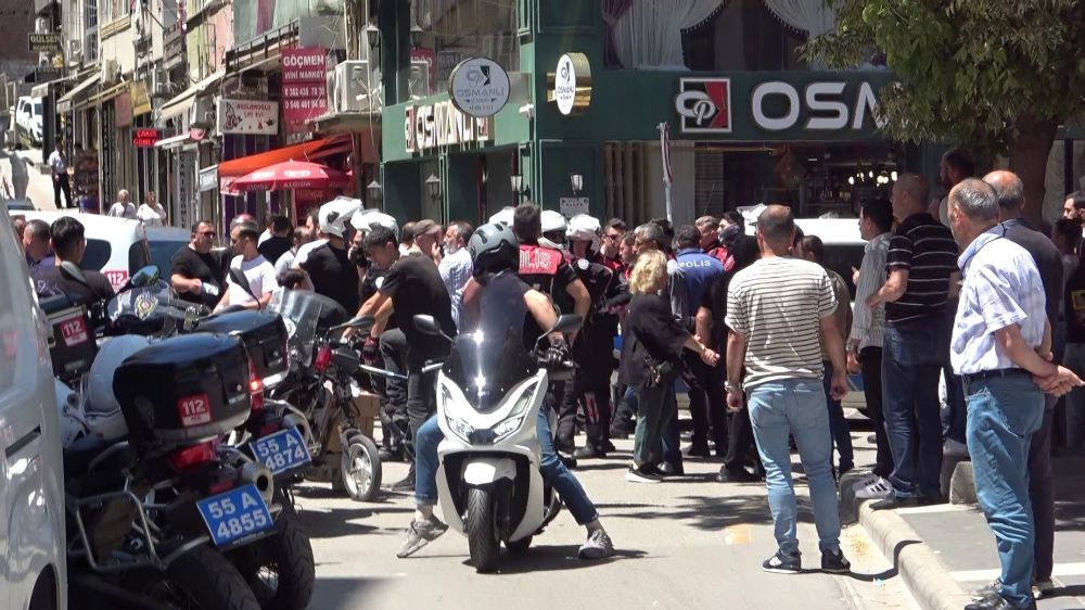 Samsun'da park yeri kavgası: 5 gözaltı