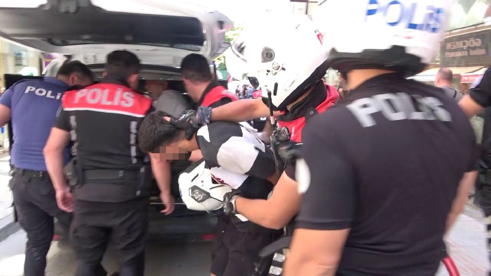 Samsun'da park yeri kavgası: 5 gözaltı