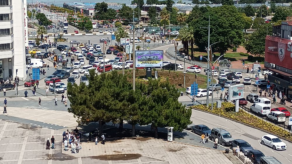 Samsun'da trafiğe kayıtlı araç sayısı 515 bini aştı