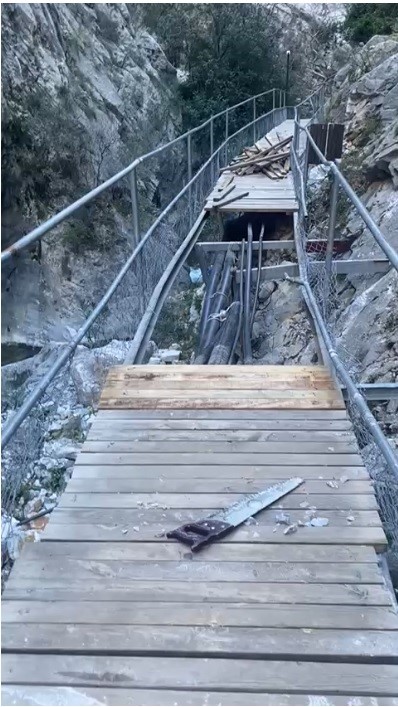 Sapadere kanyonu yeniden ziyarete açıldı