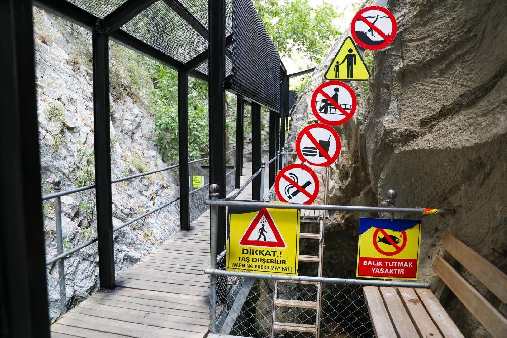 Sapadere kanyonu yeniden ziyarete açıldı
