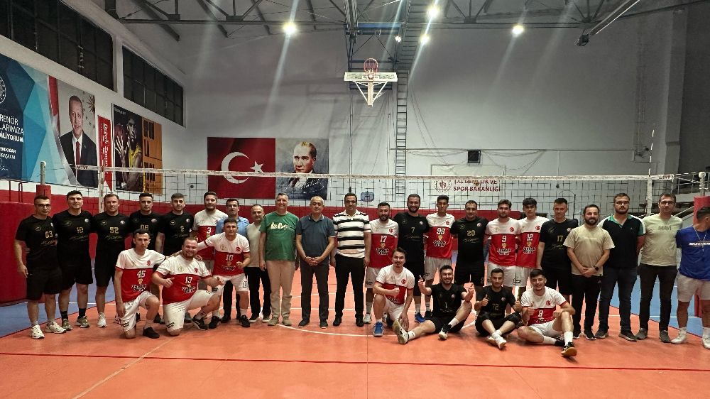 Sarıgöl-Alaşehir dostluk maçında kazanan dostluk oldu