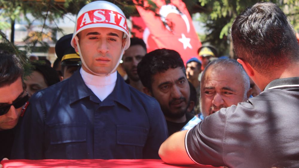 Şehit Üzüm Kayseri'de son yolculuğuna uğurlandı
