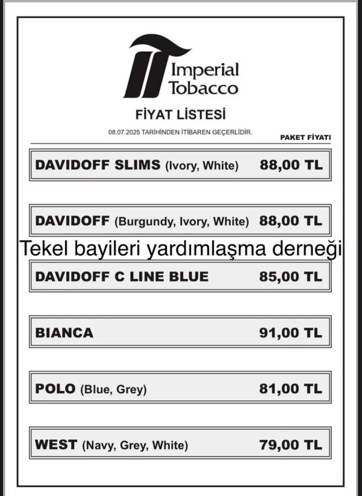 Sigara tiryakilerine kötü haber! Bir sigara grubuna daha zam