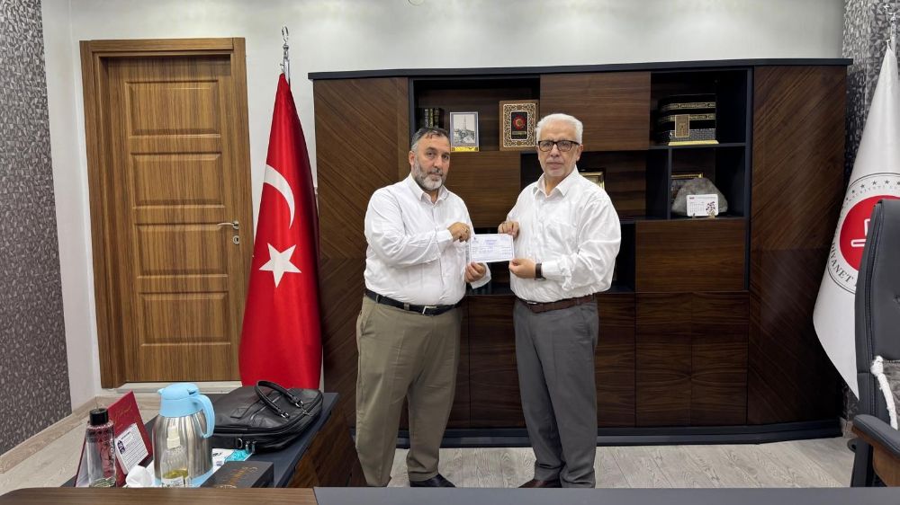 Siirt'ten Filistin'e 85 bin lira bağış