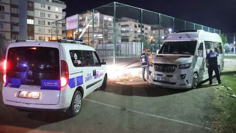 Sincan’da emniyet ve zabıtadan ‘huzur’ denetimi