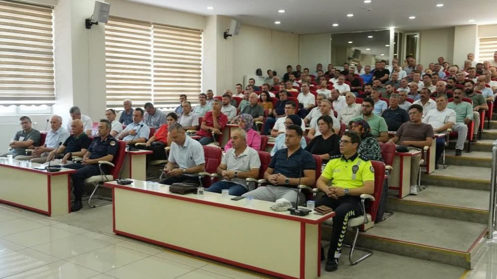 Soma'da orman yangınlarına karşı topyekun mücadele