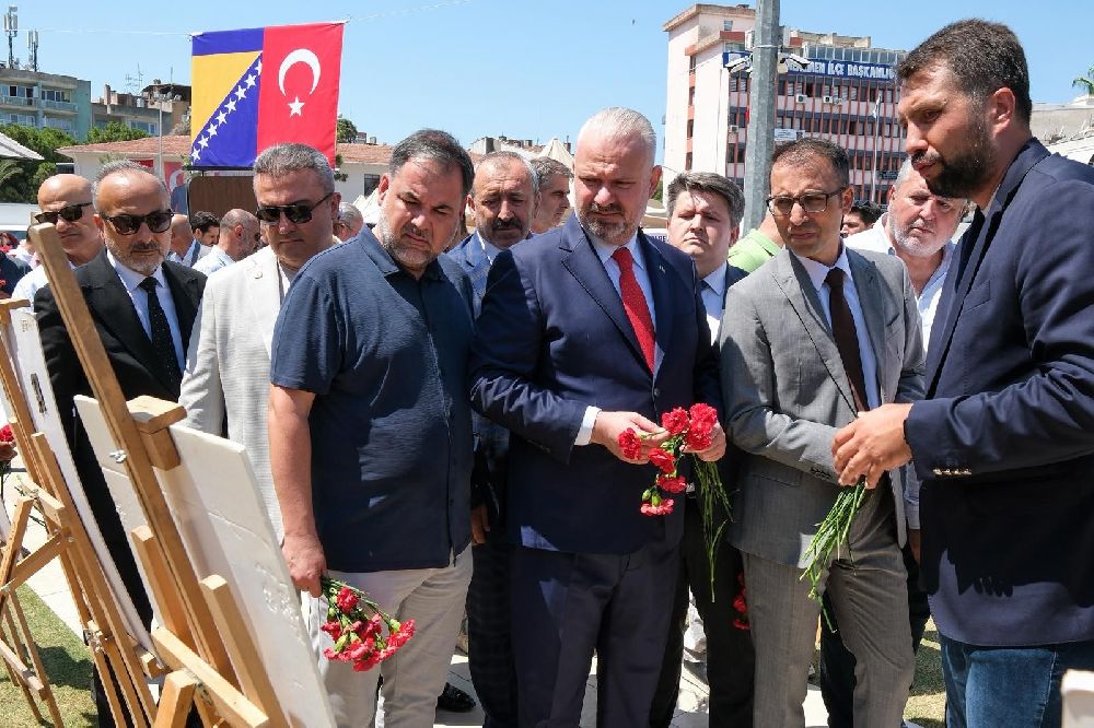 Srebrenitsa Soykırımı Menemen'de unutulmadı