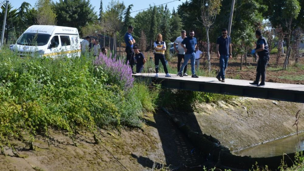 Sulama kanalında kadın cesedi bulundu