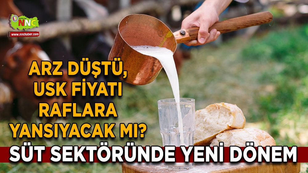 Süt sektöründe yeni dönem Arz düştü, USKfiyatı raflara yansıyacak mı?