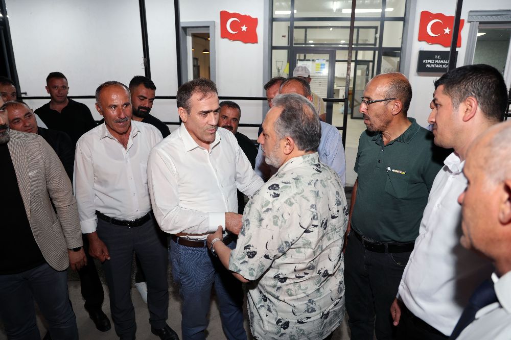 Talas’ta muhtarlarla birlik ve beraberlik mesajı