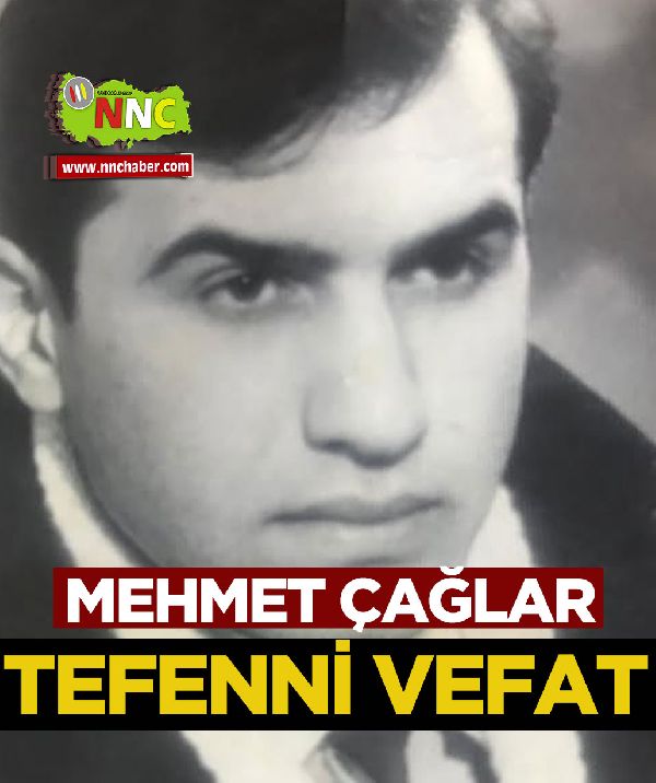 Tefenni Vefat Mehmet Çağlar