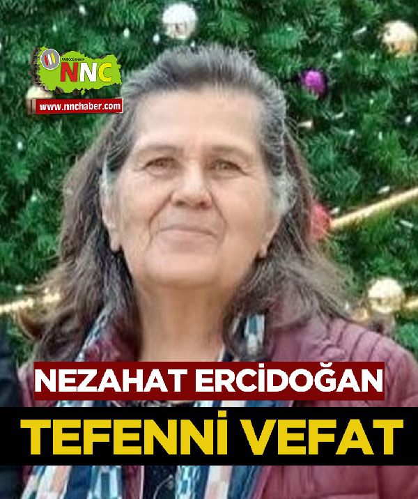 Tefenni Vefat Nezahat Ercidoğan