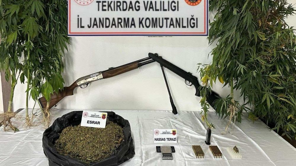Tekirdağ'da jandarmadan 3 ayrı uyuşturucu operasyonu