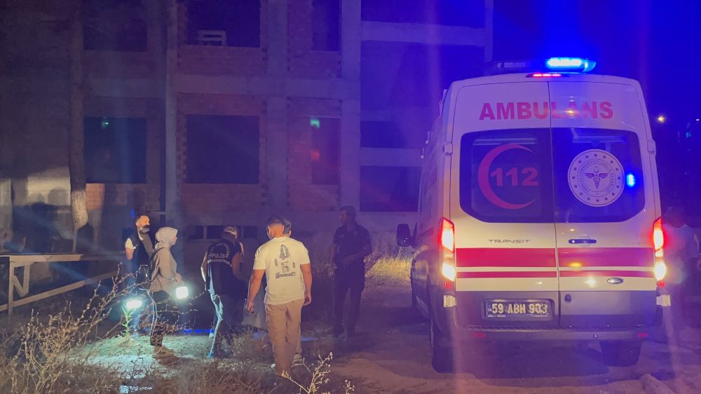 Tekirdağ'da okul inşaatında erkek cesedi bulundu