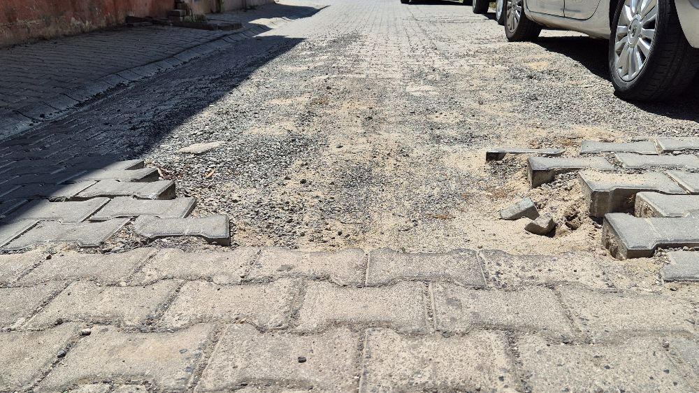 Tekirdağ’da sokaklar kazı alanına döndü