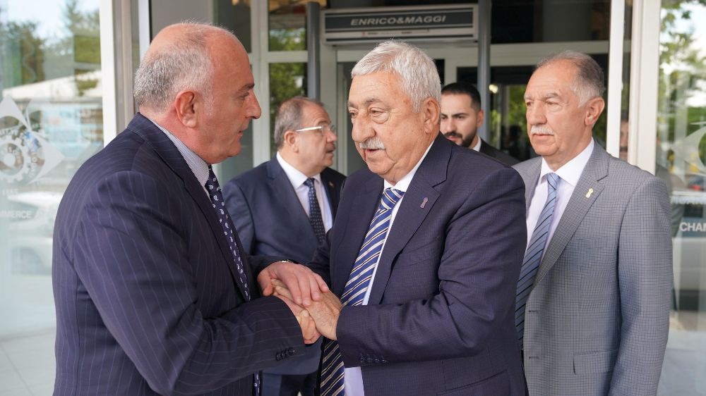 TESK Başkanı Palandöken'dan ETSO'ya ziyaret