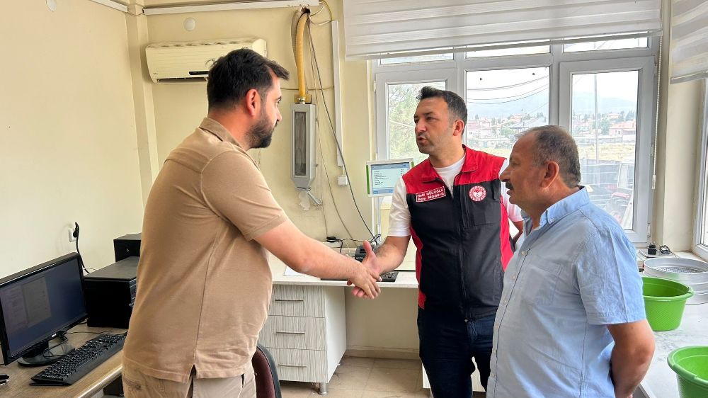 Tomarza’da Toprak Mahsulleri Ofisi hububat alımına başladı