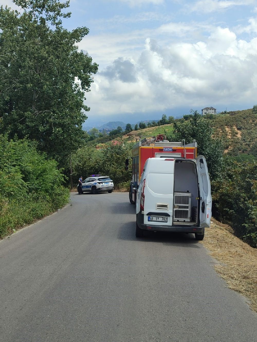 Trabzon'da kaybolan kişiyi arama çalışmaları sürüyor