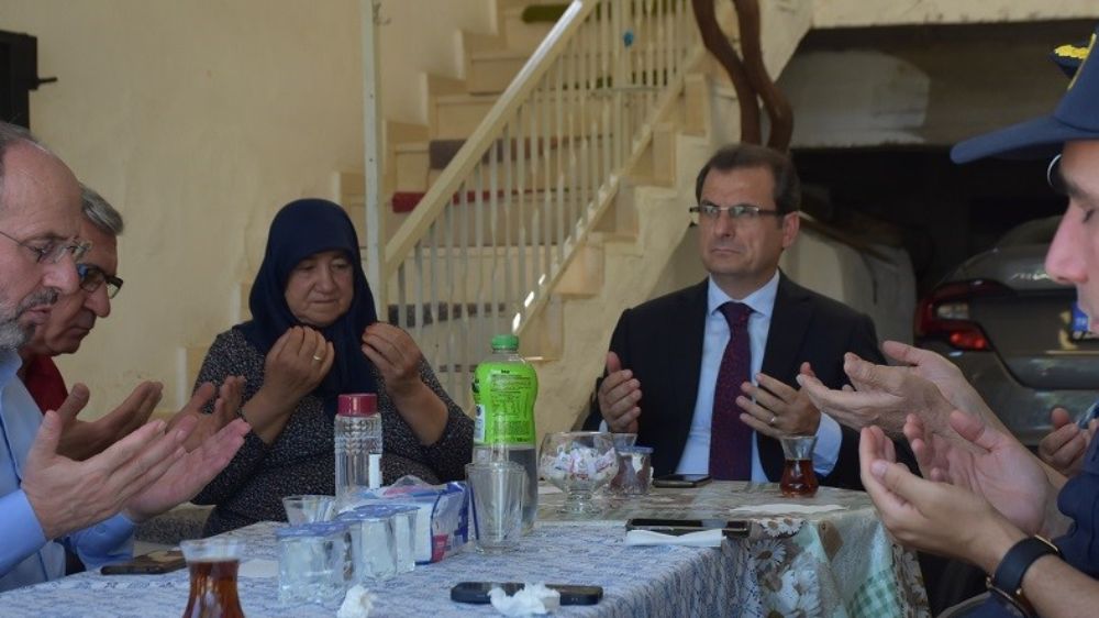 Trafik kazasında hayatını kaybeden şehit polis unutulmadı