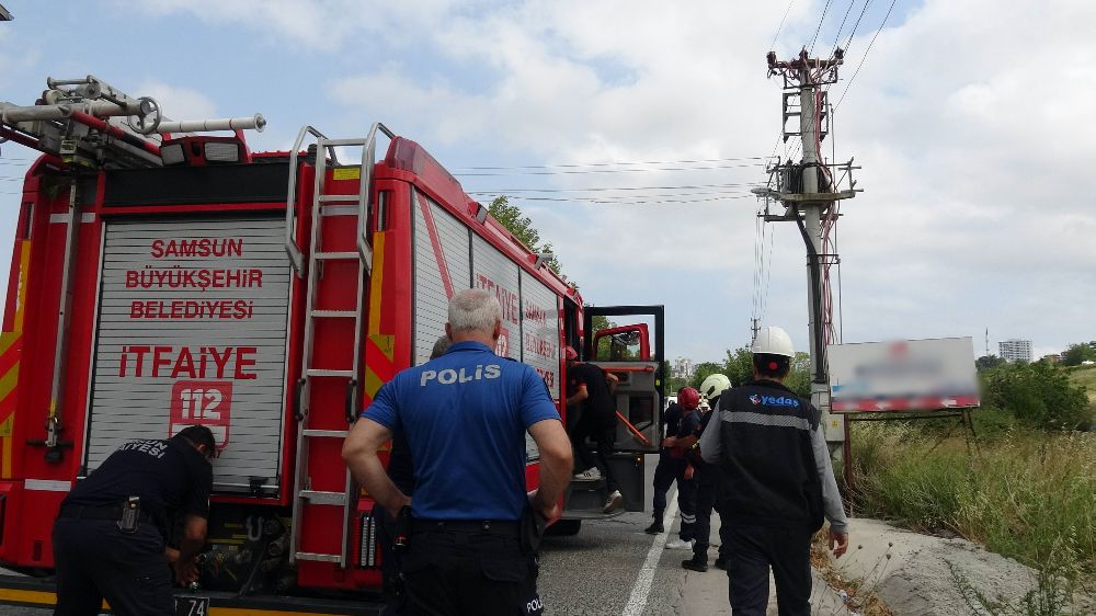 Trafodan çıkan ses, ekipleri alarma geçirdi