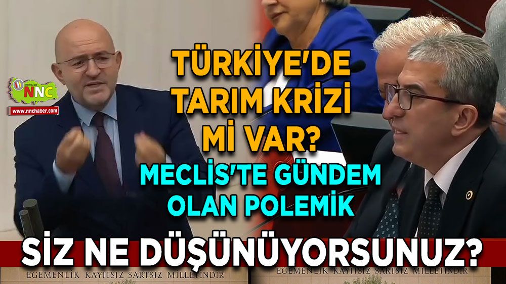 Türkiye'de tarım krizi mi var? Meclis'te gündem olan polemik