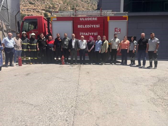 Uludere Devlet Hastanesinde 'kırmızı kod' tatbikatı