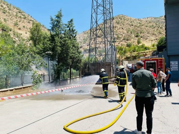 Uludere Devlet Hastanesinde 'kırmızı kod' tatbikatı
