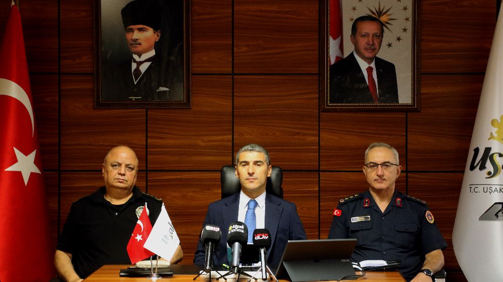 Uşak'ta yılın ilk 6 ayında hakkında kesinleşmiş hapis cezası bulunan 819 kişi yakalandı