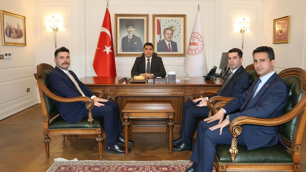 Vali Aslan, Kaymakam adaylarını ağırladı