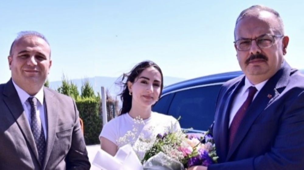 Vali Canbolat, Köşk Kaymakamı Taş ile bir araya geldi