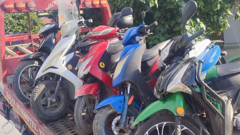 Yaz aylarında motosiklet kullanımı ile birlikte denetimler de arttı: Bin 959 sürücü ve araca işlem yapıldı