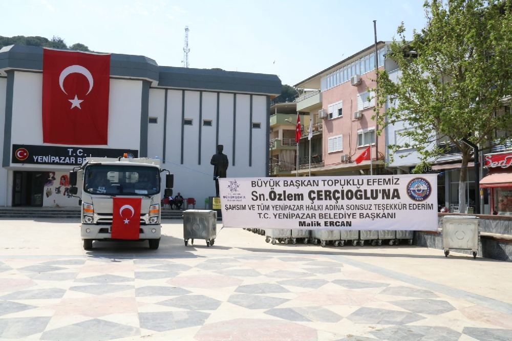 Yenipazar Belediyesi araçlarına kavuştu