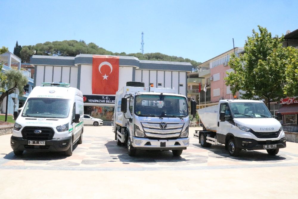 Yenipazar Belediyesi araçlarına kavuştu