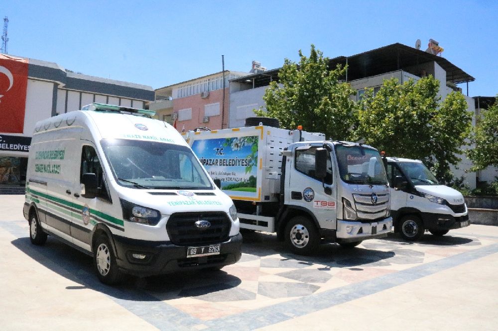 Yenipazar Belediyesi araçlarına kavuştu