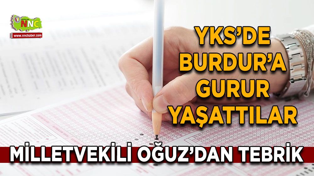 YKS’de Burdur’a gurur yaşattılar